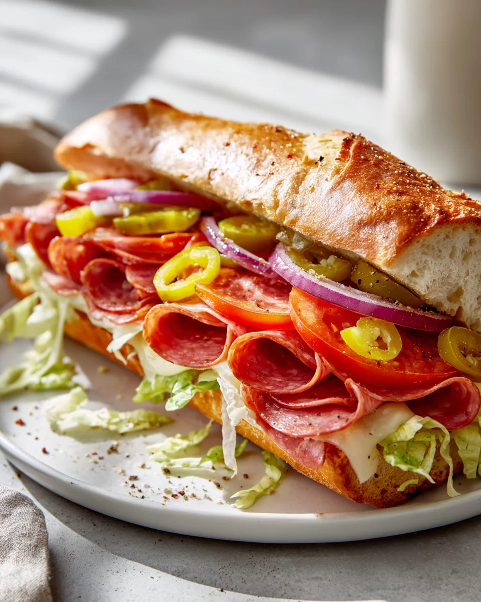 Ultimate Baked Italian Sub Sandwich: An Incredible Meal!
