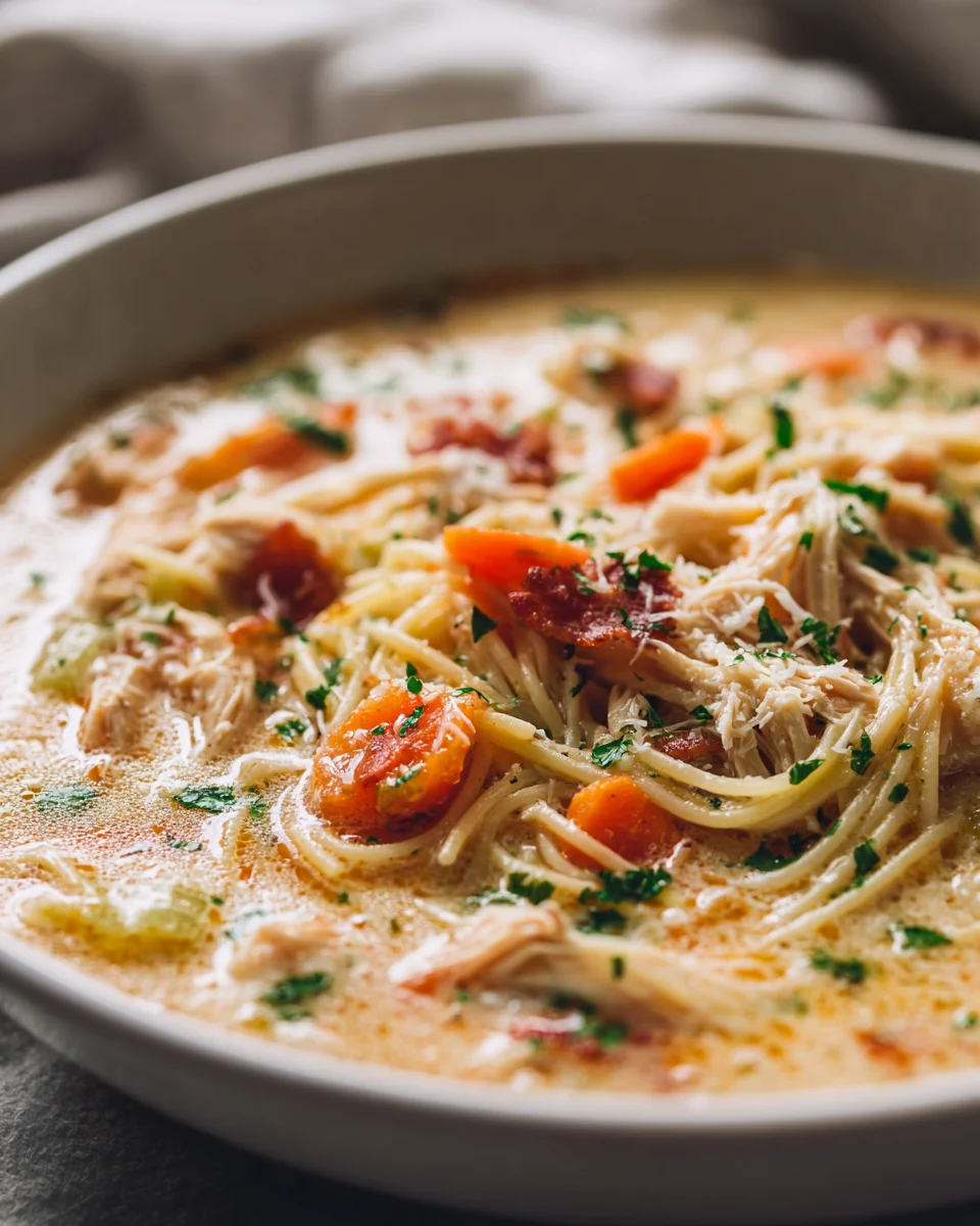 Addictive Crack Chicken Noodle Soup Recipe – Pure Comfort