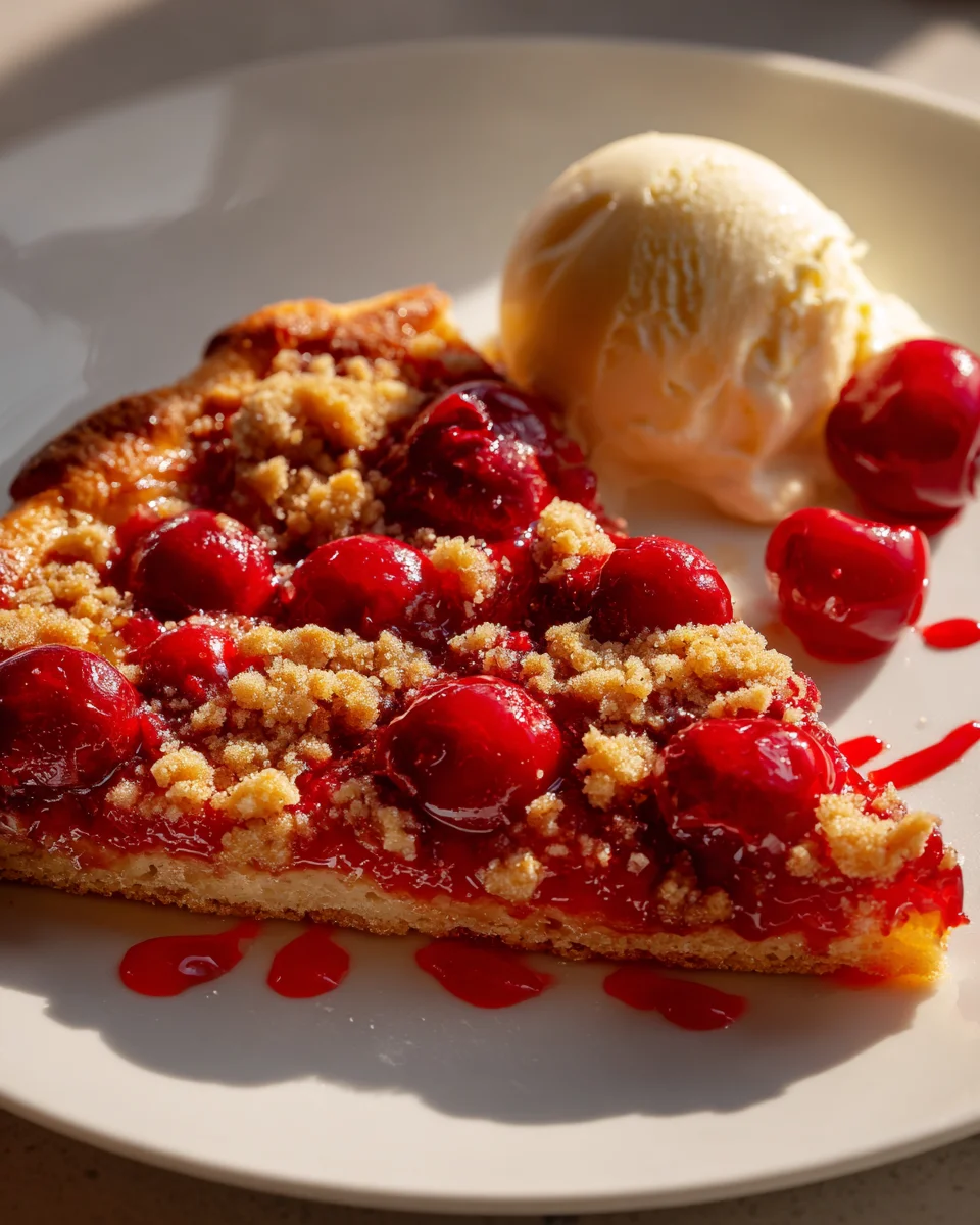Best Cherry Dessert Pizza: Quick, Fruity & Irresistible