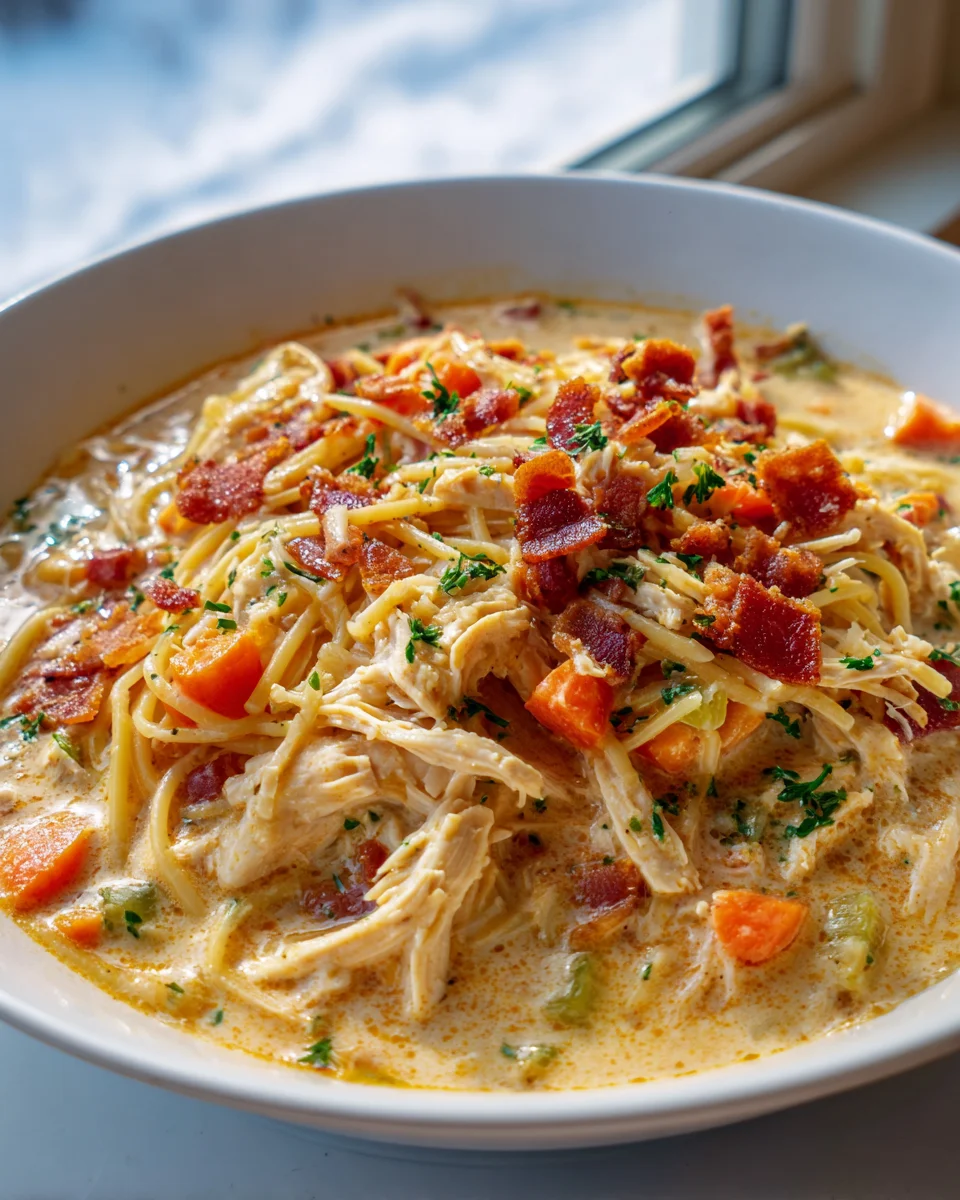 Addictive Crack Chicken Noodle Soup Recipe – Pure Comfort