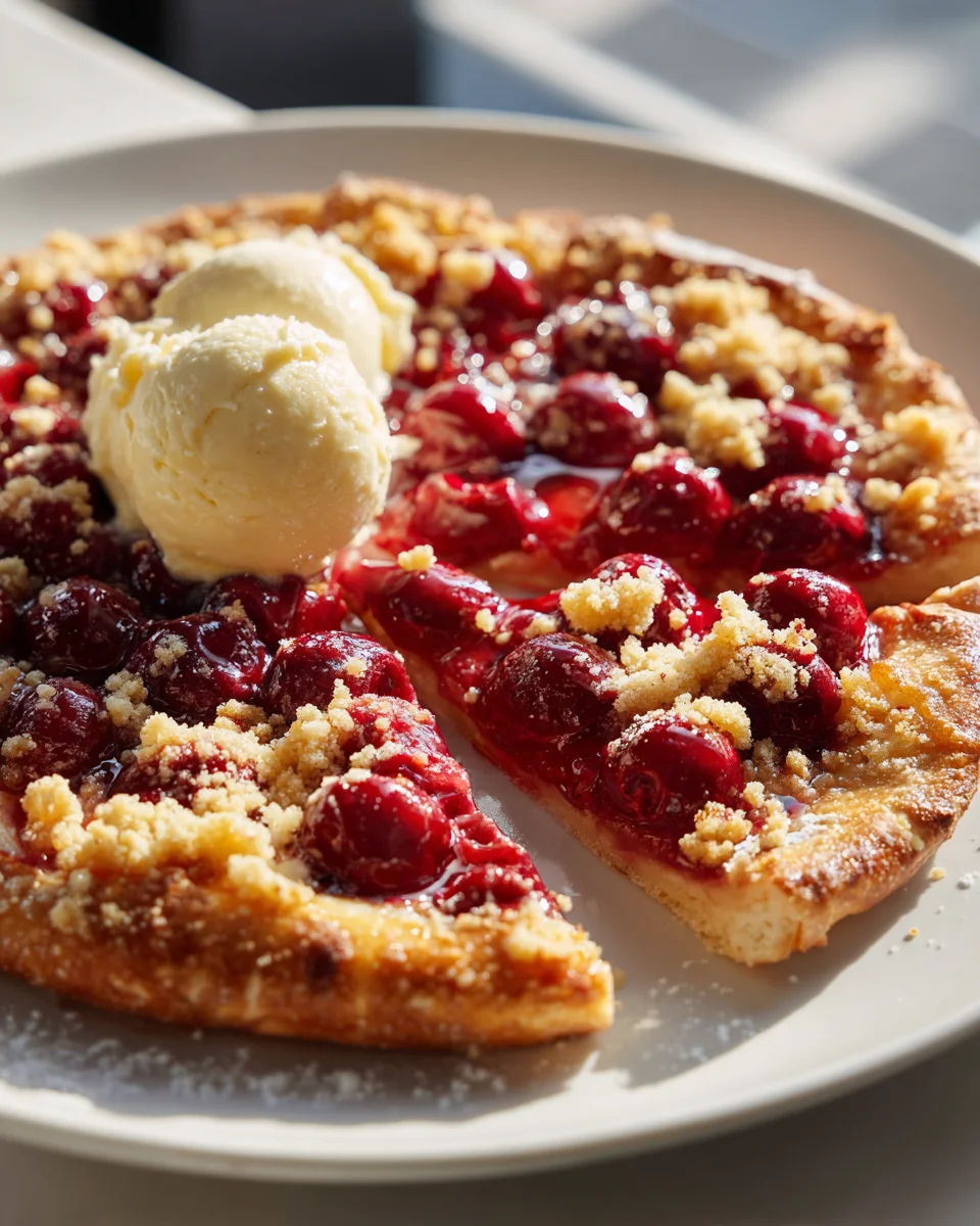 Best Cherry Dessert Pizza: Quick, Fruity & Irresistible