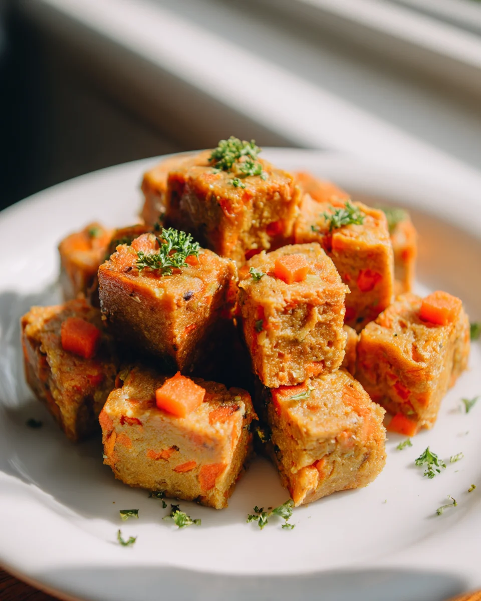 Soft Apple & Carrot Dog Chew Bites Recipe - Healthy Treats!