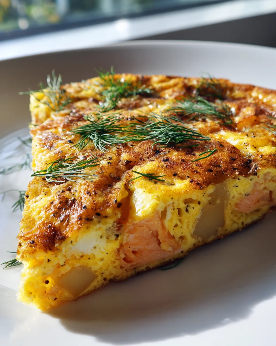 Delicious Smoked Salmon and Dill Frittata Recipe to Try!