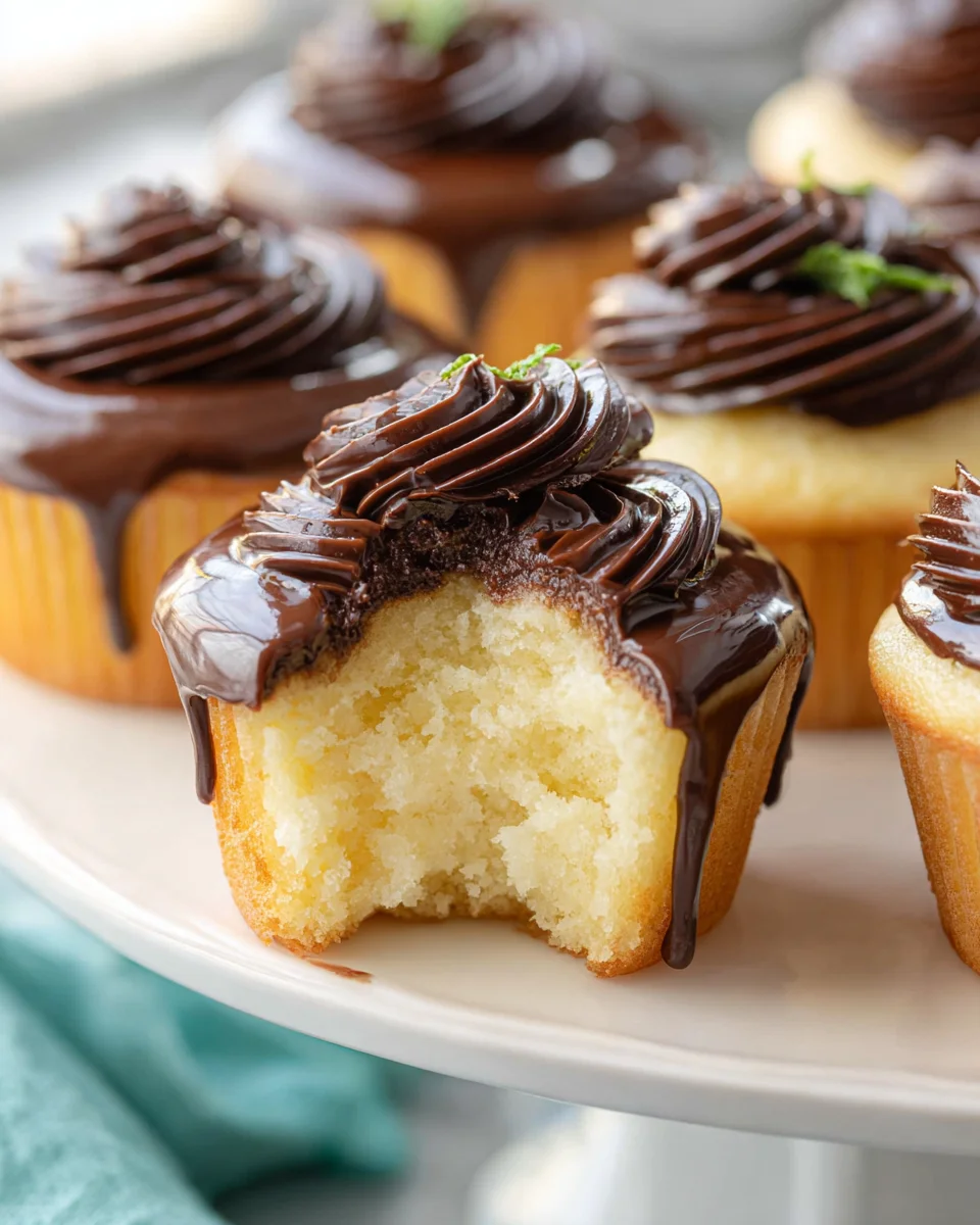 Delicious Boston Cream Pie Cupcakes Recipe to Satisfy Cravings