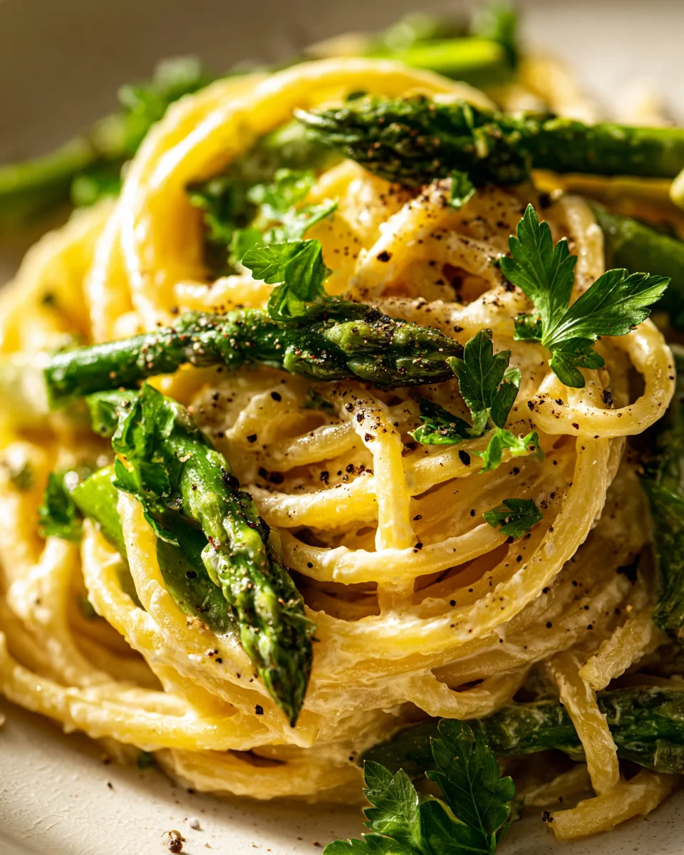 Trader Joe's Lemon Ricotta Pasta w/ Asparagus - Quick & Easy