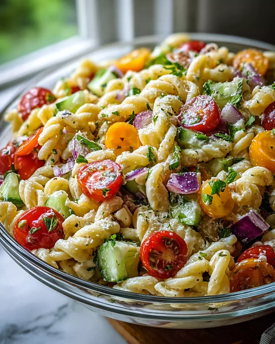 Addictive Crack Pasta Salad: Your New Go-To Side Dish!