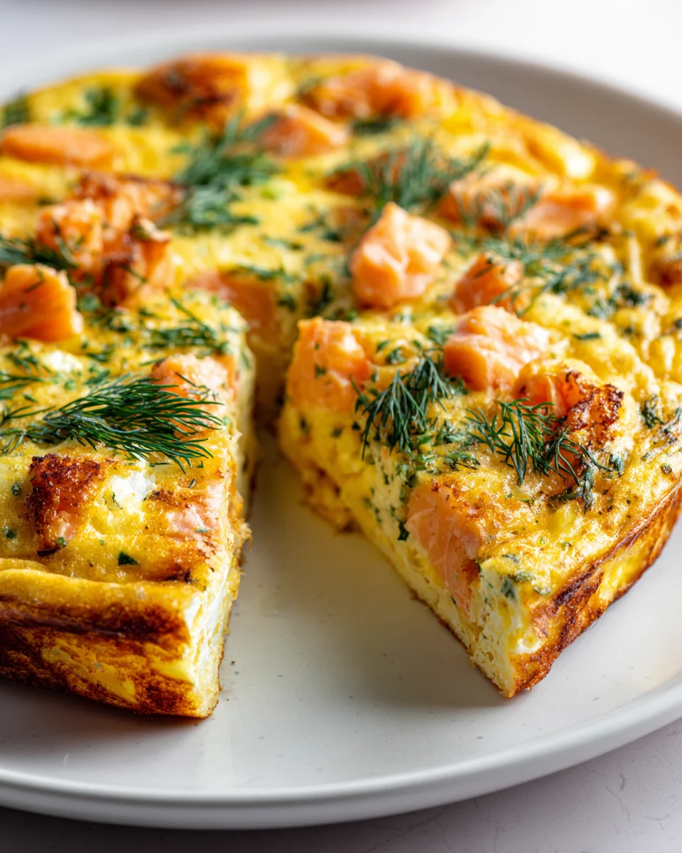 Delicious Smoked Salmon and Dill Frittata Recipe to Try!