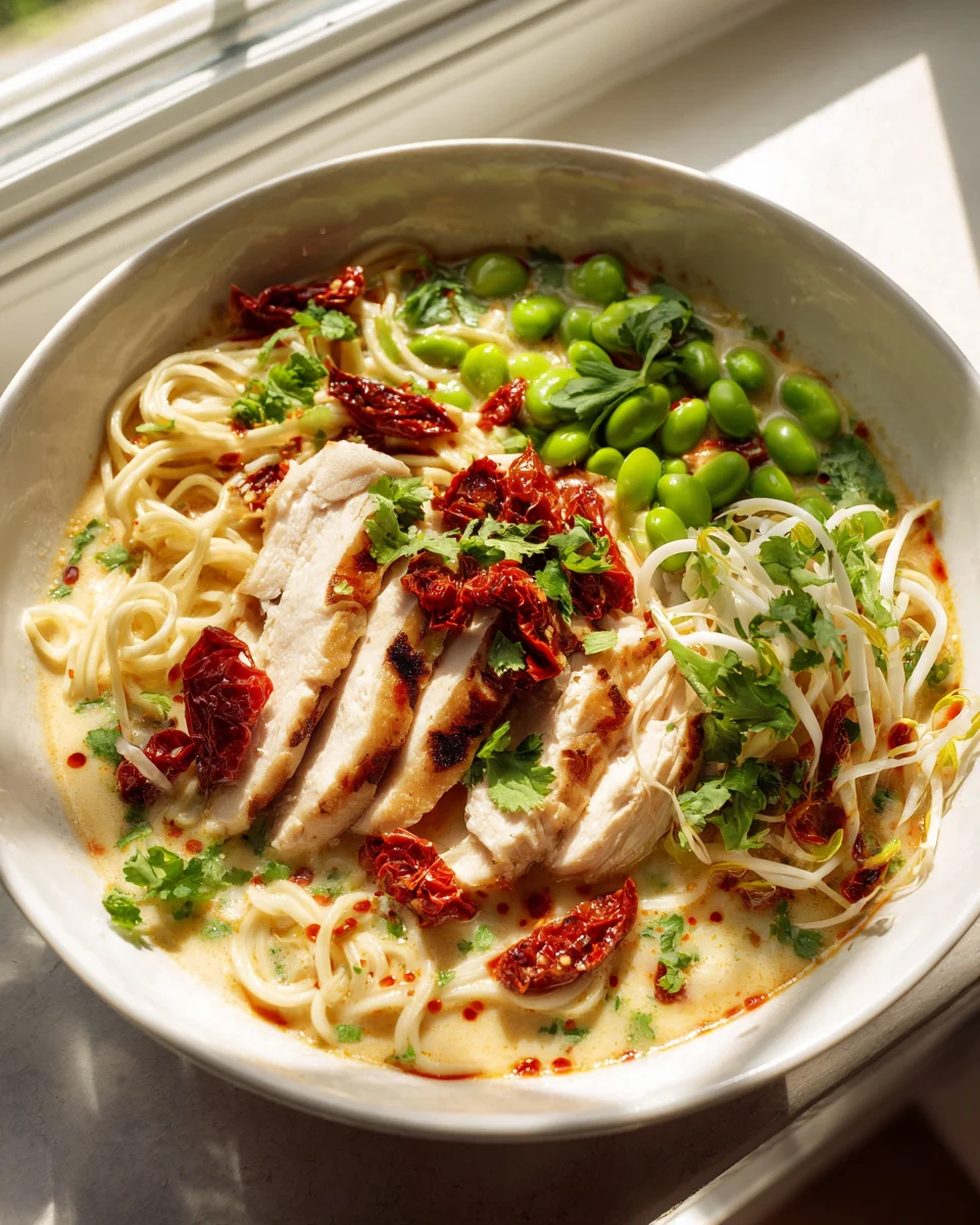 Creamy Marry Me Chicken Ramen: Your New Favorite!