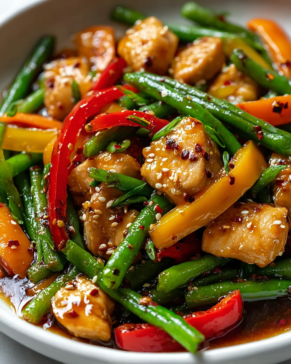 Delicious Green Bean Chicken Stir Fry Recipe for Quick Meals