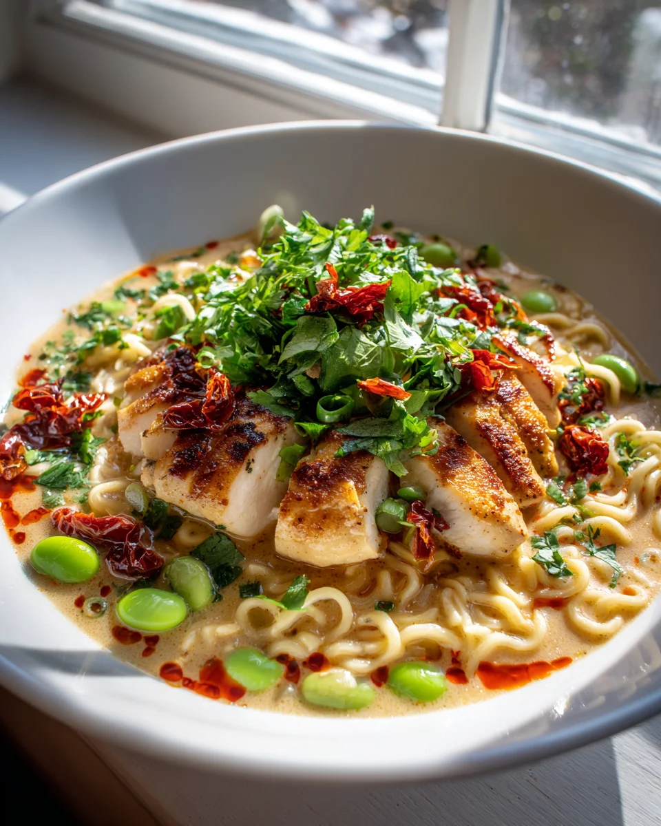 Creamy Marry Me Chicken Ramen: Your New Favorite!