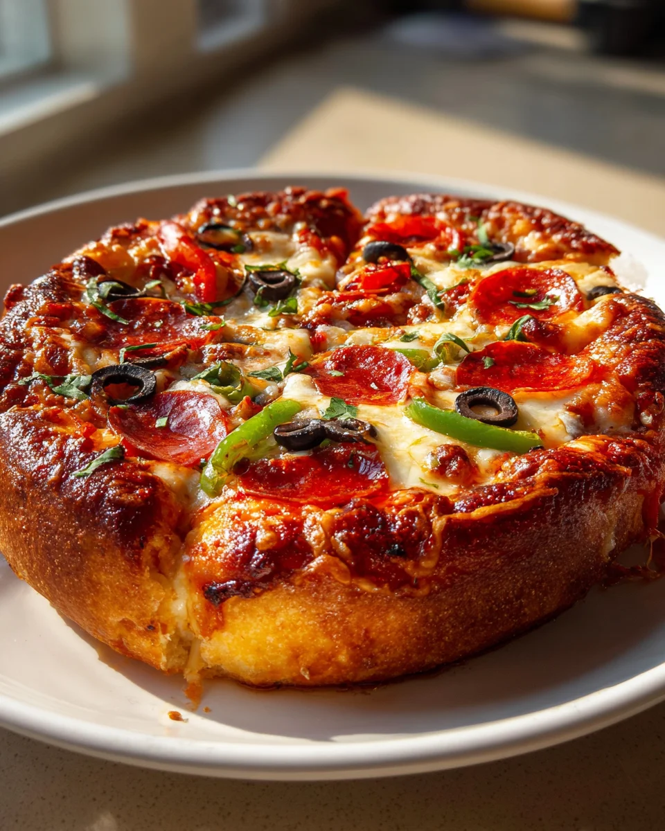 Authentic Pizza Hut Pan Pizza Recipe – Crispy & Delicious