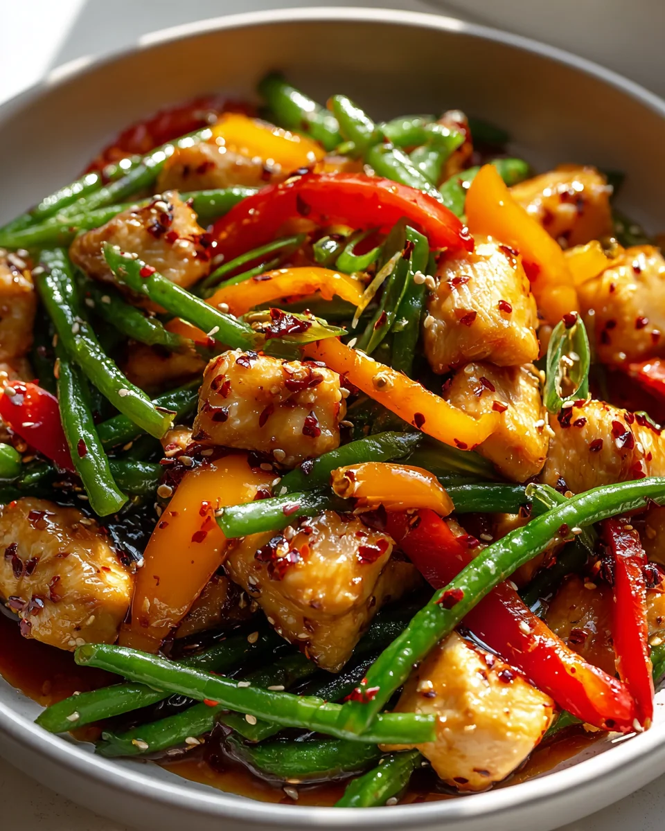 Delicious Green Bean Chicken Stir Fry Recipe for Quick Meals