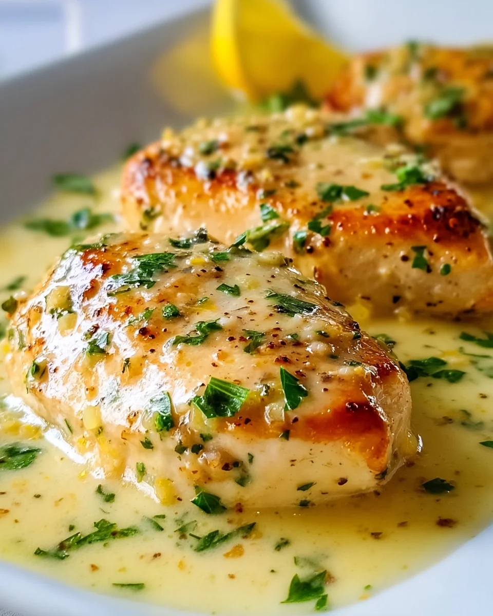 Best Creamy Lemon Garlic Chicken Recipe – Easy & Flavorful