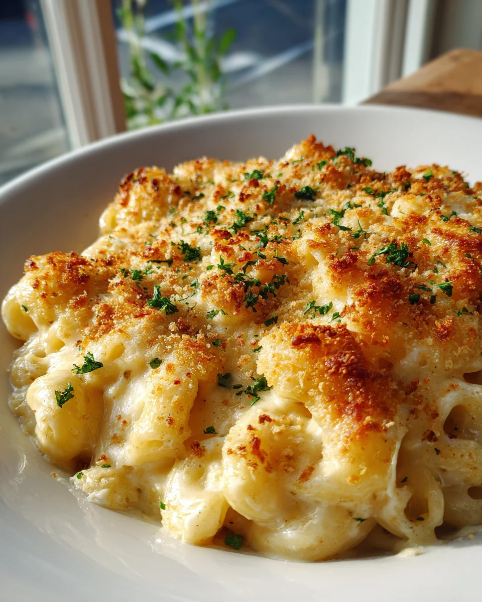 Creamy Three Cheese Baked Macaroni: Ultimate Comfort Food!