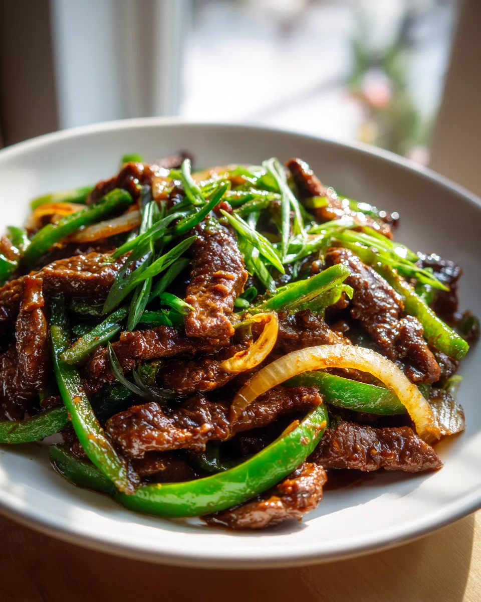 Crispy Beef and Onion Stir Fry: Quick & Delicious Recipe