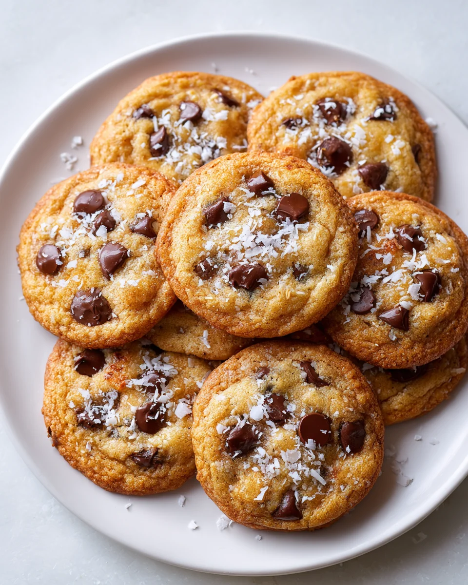 Coconut Cream Egg Chocolate Chip Cookies for Sweet Cravings