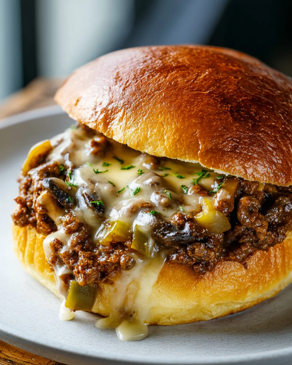 Gordon Ramsay's Beef Philly Cheesesteak Sloppy Joes Recipe