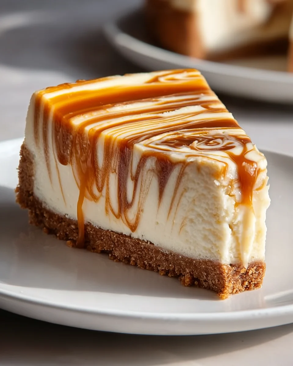 Caramel Swirl Cheesecake