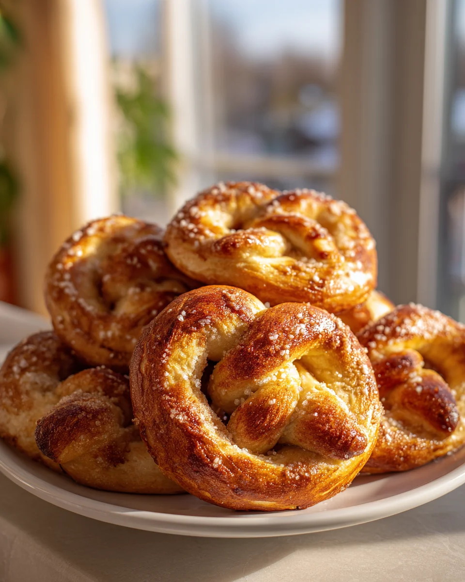 Delicious Cinnamon Sugar Soft Pretzels Recipe You’ll Love!