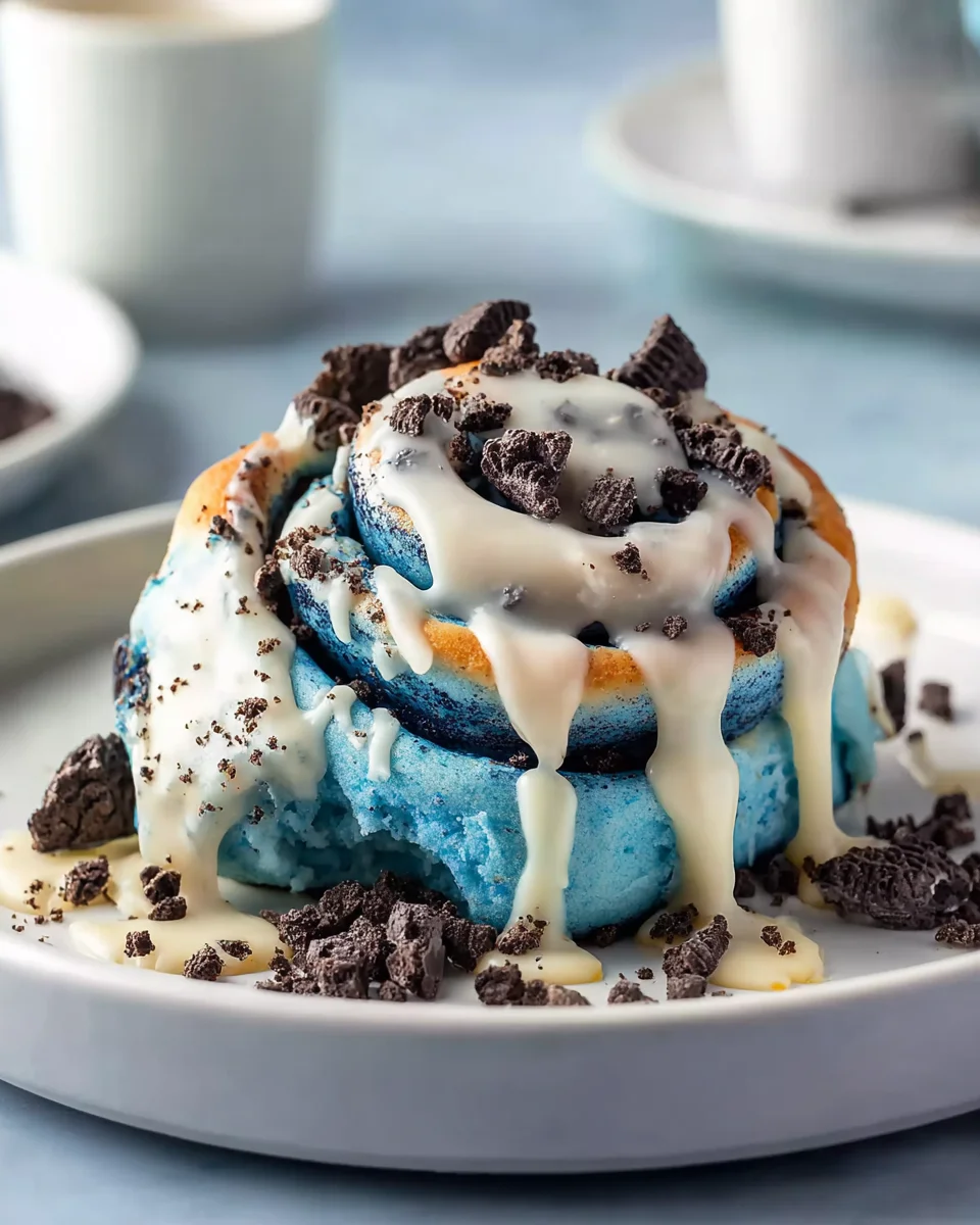 Cookie Monster Cinnamon Rolls: Irresistibly Delicious Treats!