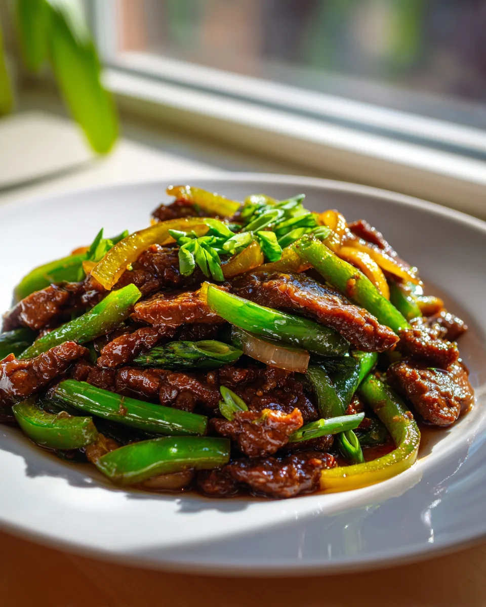 Crispy Beef and Onion Stir Fry: Quick & Delicious Recipe