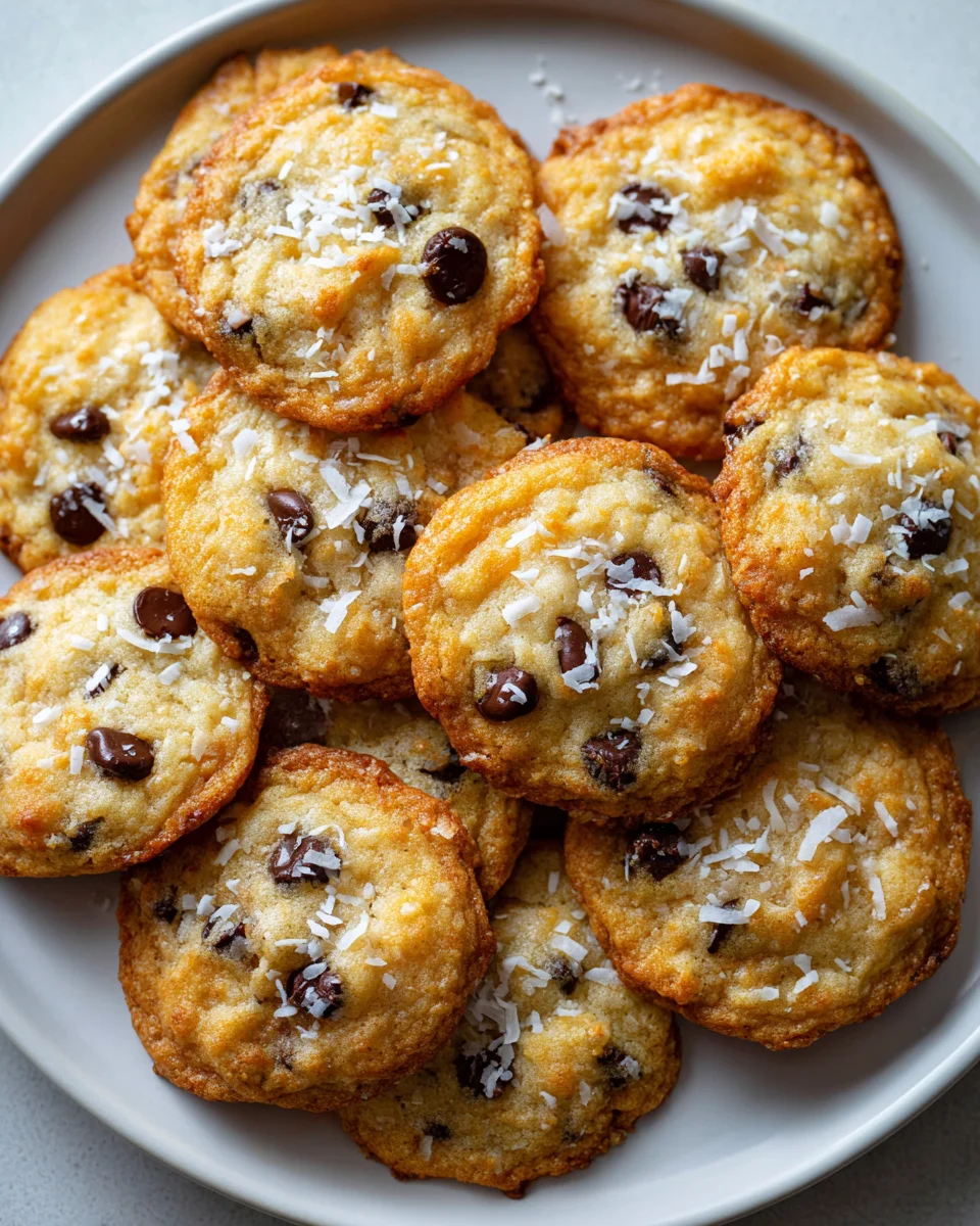 Coconut Cream Egg Chocolate Chip Cookies for Sweet Cravings