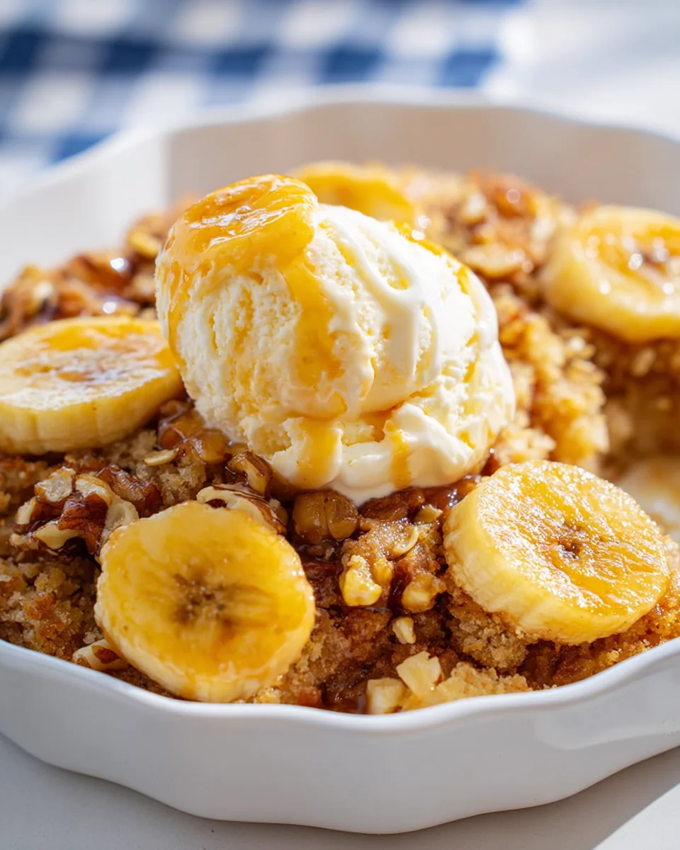 Easy Banana Cobbler Recipe: Simple, Delicious, and Quick!