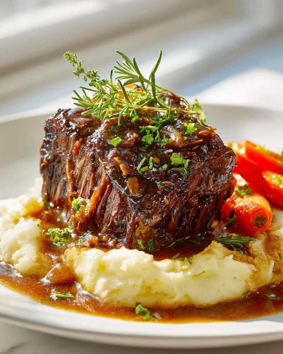 Herb Braised Beef Chuck Roast: Tender, Flavorful Comfort Food
