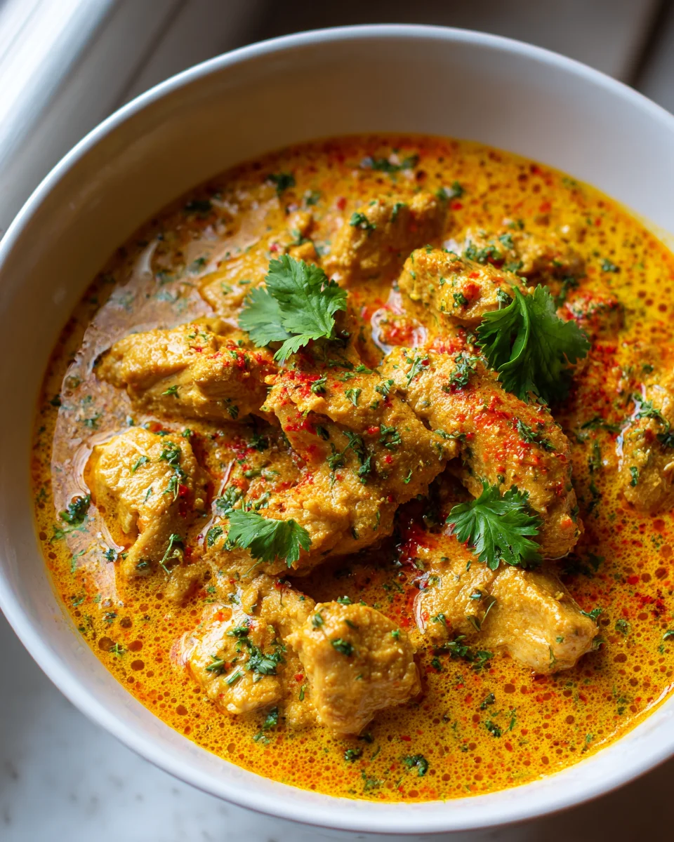 Creamy Spiced Chicken Curry Delight