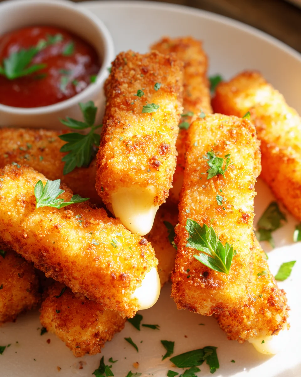 Delicious Keto Mozzarella Sticks Recipe for Low-Carb Snacking