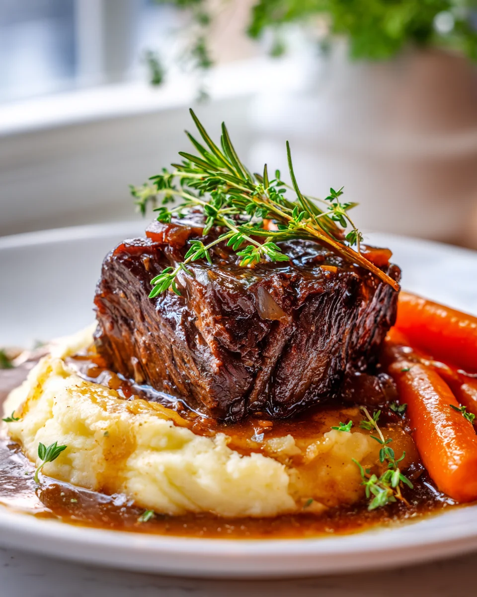 Herb Braised Beef Chuck Roast: Tender, Flavorful Comfort Food