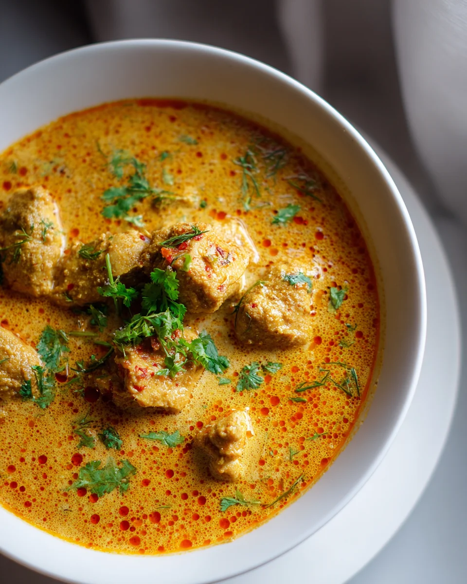 Creamy Spiced Chicken Curry Delight