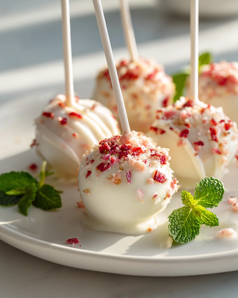 Delicious Strawberry Shortcake Cake Pops Recipe for Parties
