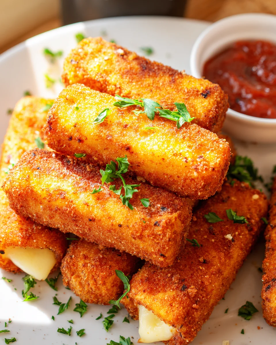 Delicious Keto Mozzarella Sticks Recipe for Low-Carb Snacking