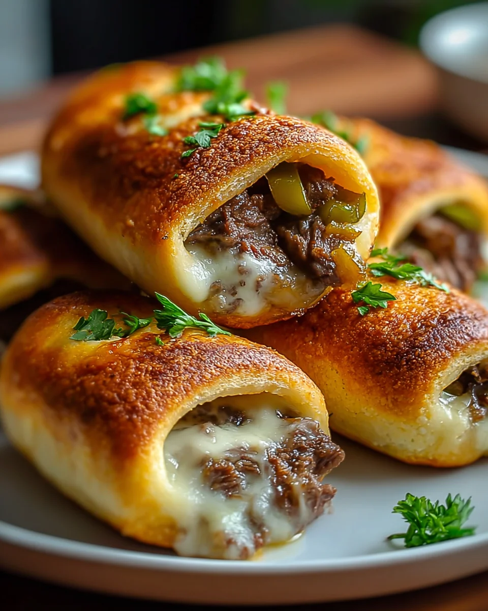 Irresistible Keto Philly Cheesesteak Rolls: Easy & Delicious!