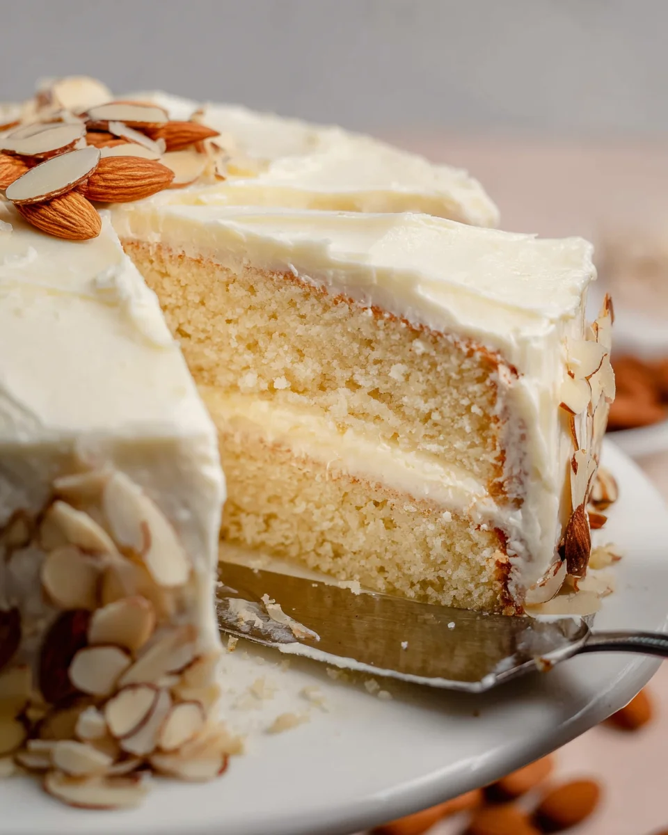 Almond Cream Cake