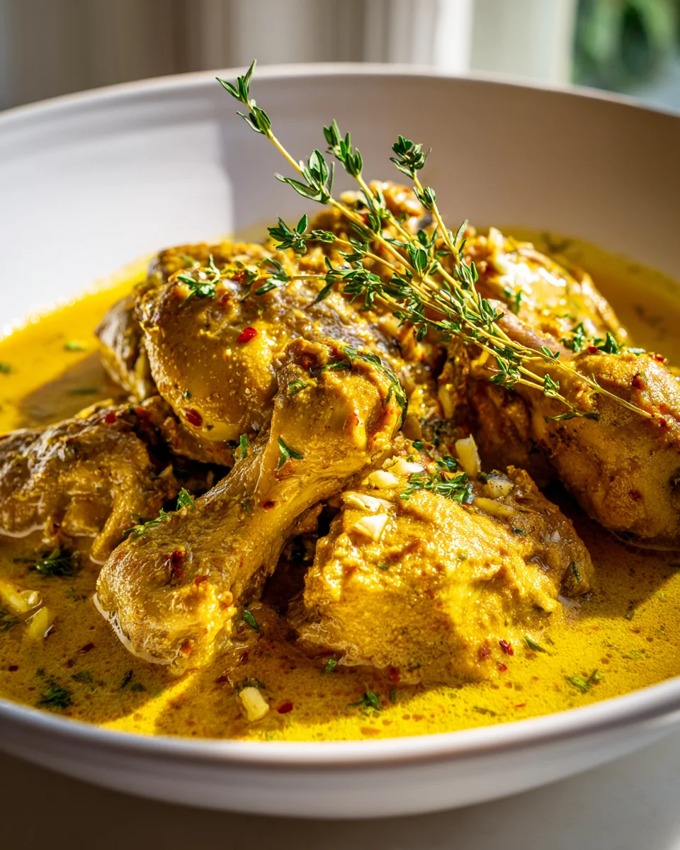 Savory Jamaican Curry Chicken Delight