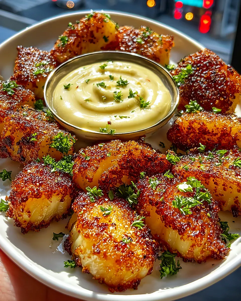 Lemon Butter Fish Bites with Garlic Aioli Recipe Delight