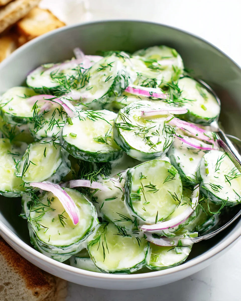 Cucumber Dill Salad