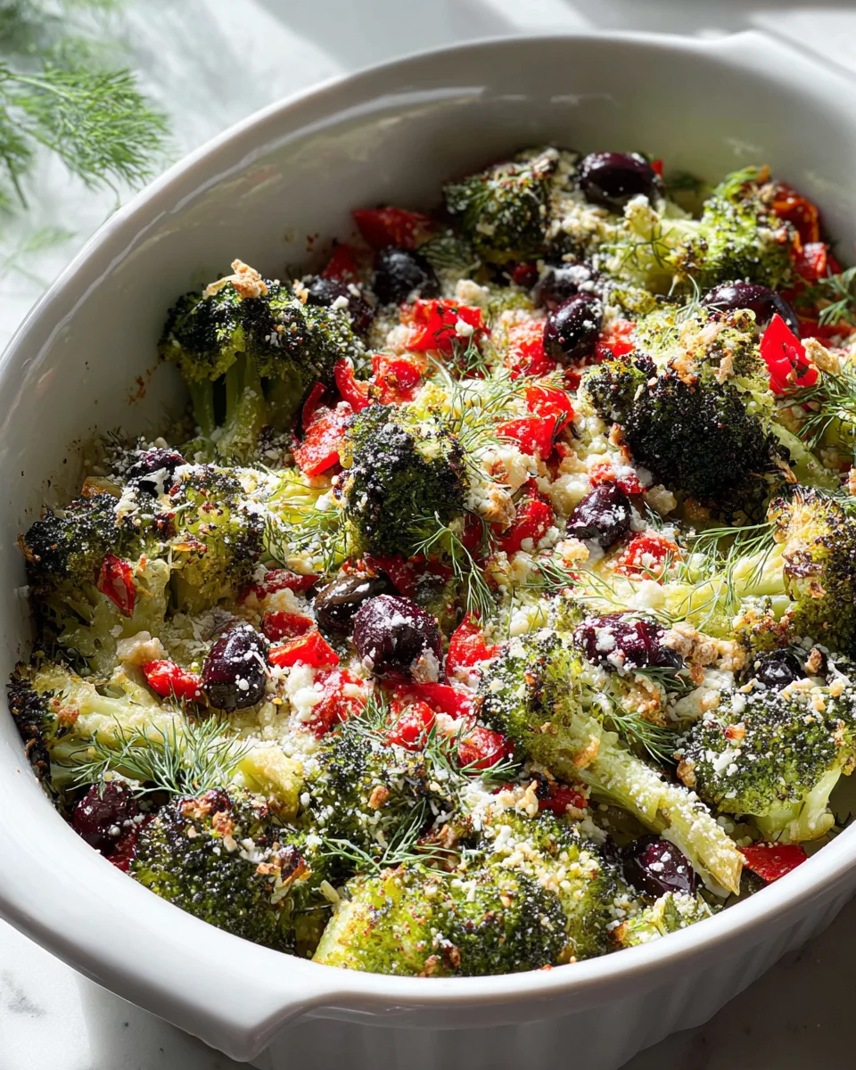 Savory Mediterranean Broccoli Delight