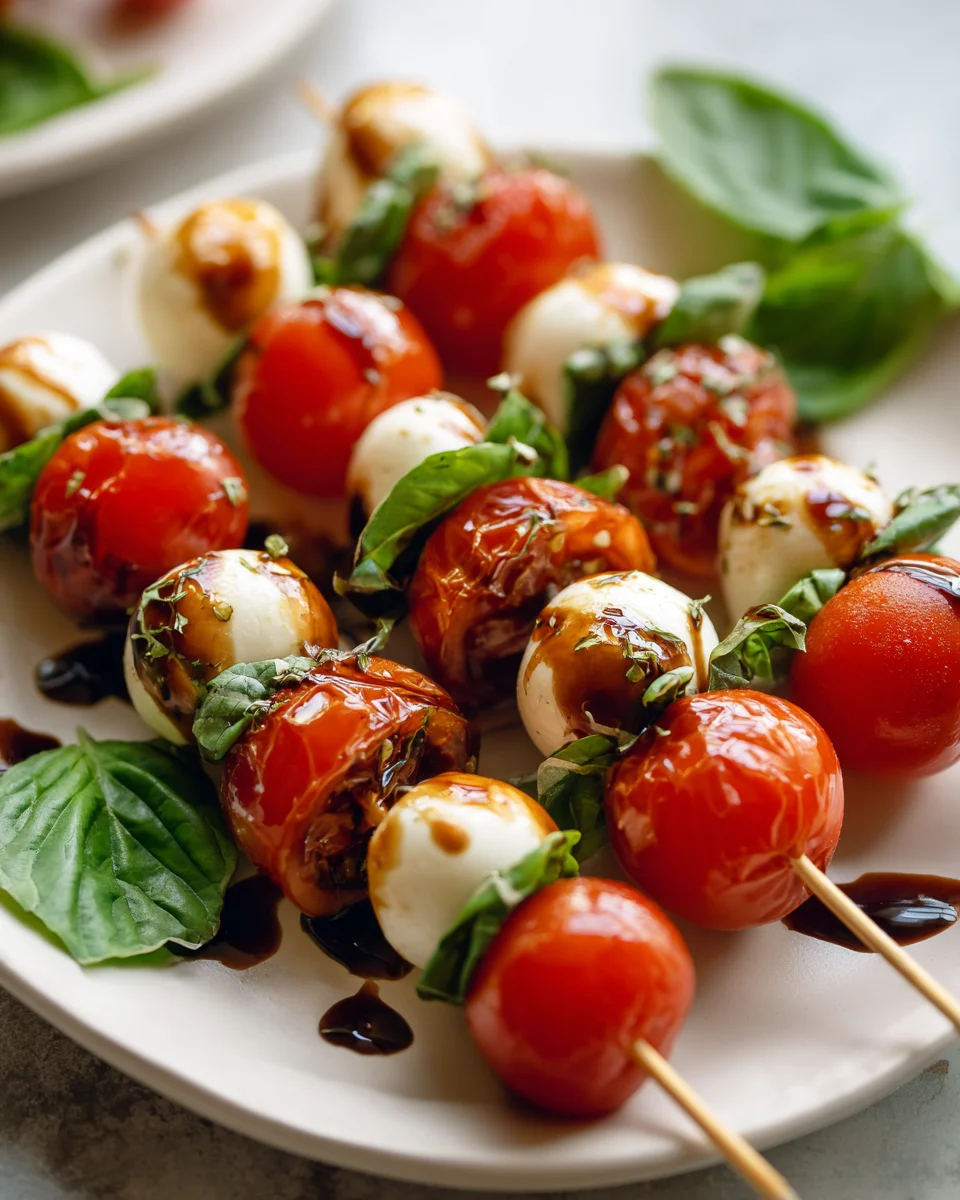 Delicious Mini Caprese Skewers Recipe for Perfect Appetizers