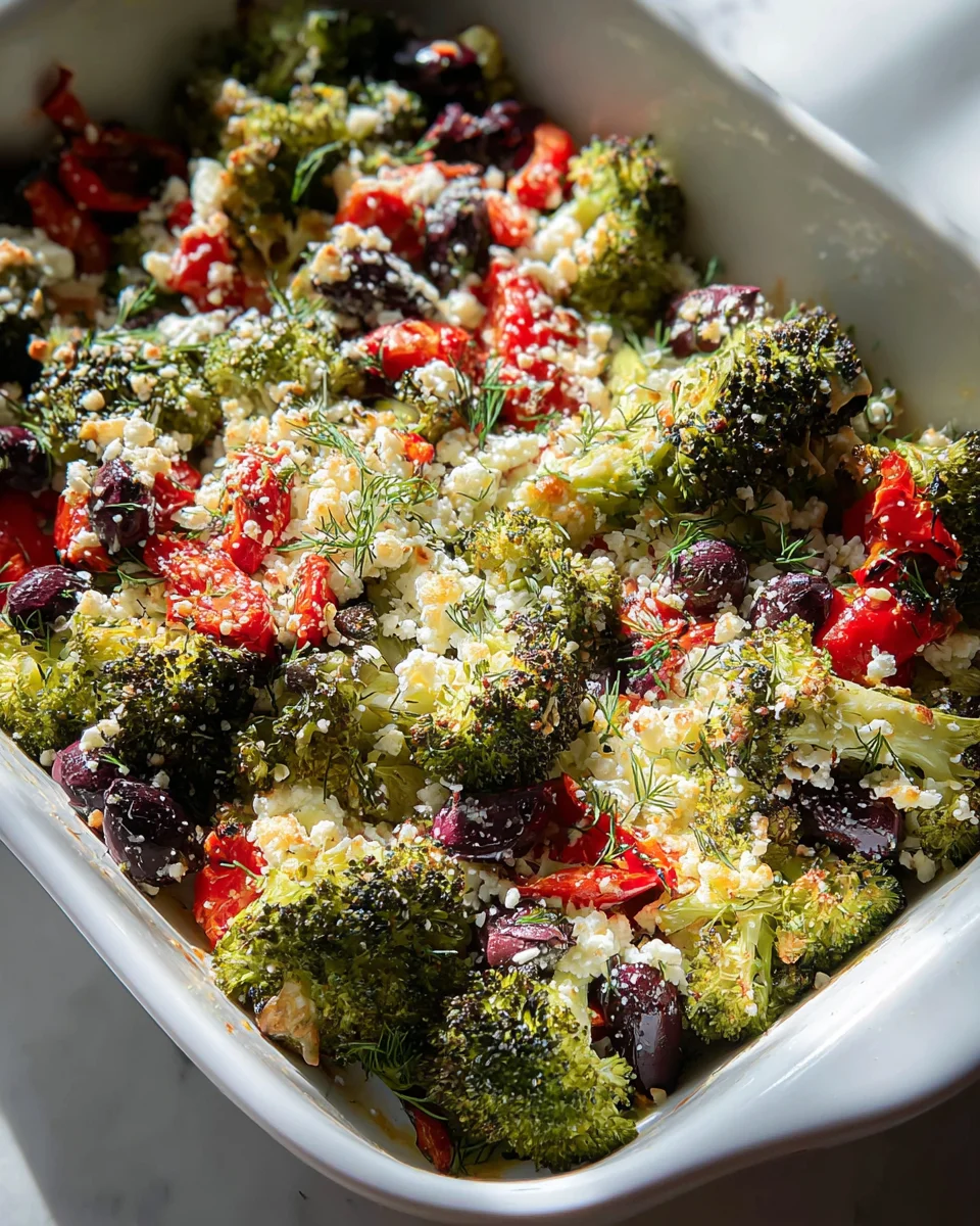 Savory Mediterranean Broccoli Delight