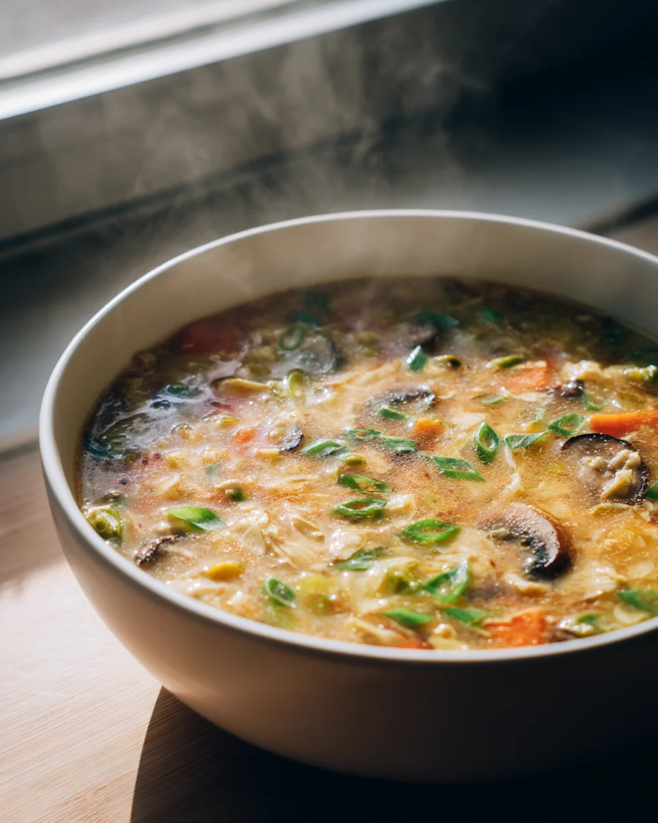 Savory Beef Egg Roll Soup Delight